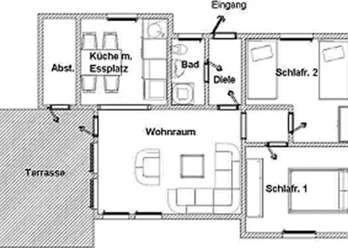 M 43 In Сasa de vacaciones Burhave